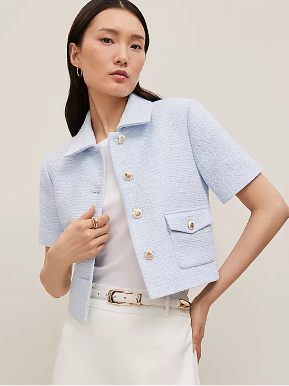 Ann Taylor Modern Tweed Jacket Size 8 ~ New With Tags